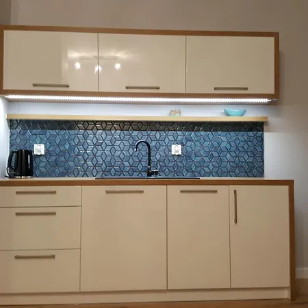 公寓 Lazur Apartament 格但斯克